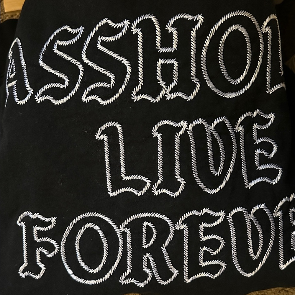 A$$Holes Live Forever Hoodie View 4